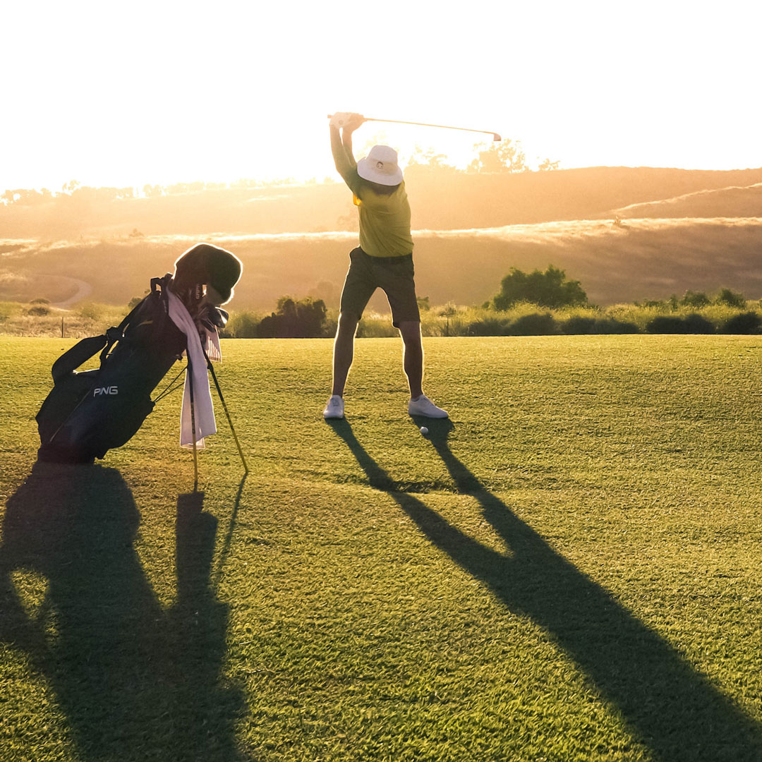 Golfing